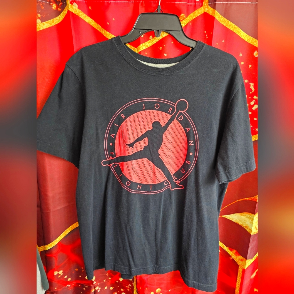 Nike Air Jordan Jumpman Flight Club Tee Shirt Infrared